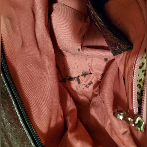 Cavalcanti Metallic Shoulder Bag - Picture 5 of 7